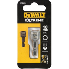 Головка торцева магнітна DeWALT EXTREME Impact 1/4" х 10 мм, шестигранна, висота 35 мм