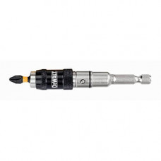 Магнітний тримач біт (вставок) DeWALT, EXTREME IMPACT, шарнірний, L = 25 мм, хвостовик 1/4", 6.3 мм