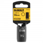 Головка торцева ударна "IMPACT" DeWALT, коротка, 1/2" х 14 мм, шестигранна