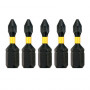 Набір біт DeWALT, ударні, IMPACT TORSION EXTREME, Philips, Ph2, L = 25 мм, 5 од