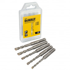 Набір бурів DeWALT SDS-Plus, 5 од, пластиковий кейс