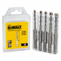 Набір бурів DeWALT SDS-Plus, 5 од, пластиковий кейс