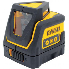 Рівень лазерний лінійний DeWALT, 3 батарейки тип АА, червоний промінь, вага 0.65 кг, валіза