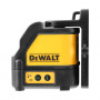 Рівень лазерний лінійний DeWALT, 3 батареї тип АА, зелений промінь, вага 1.7 кг