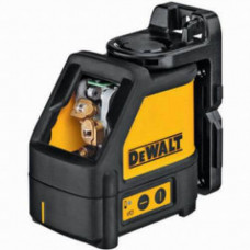Рівень лазерний лінійний DeWALT, 3 батареї тип АА, червоний промінь, вага 0.75 кг, валіза