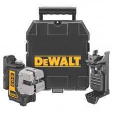 Рівень лазерний лінійний DeWALT, 6 В / 4 батарейки тип АА, червоний промінь, вага 0.8 кг, валіза