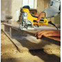 Пила лобзикова мережева DeWALT, 701 Вт, 800-3100 ход/хв, максимальна глибина пропилу (дерево) - 130 мм, вага 2.6 кг, валіза TSTAK