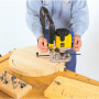 Фрезер мережевий DeWALT, 1100 Вт, 8000-24000 об/хв, цанга 8 мм, максимальний діаметр фрези - 36 мм, вага 3.1 кг