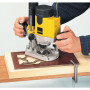 Фрезер мережевий DeWALT, 1100 Вт, 8000-24000 об/хв, цанга 8 мм, максимальний діаметр фрези - 36 мм, вага 3.1 кг