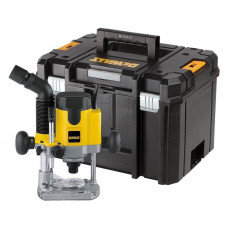 Фрезер мережевий DeWALT, 1100 Вт, 8000-24000 об/хв, цанга 8 мм, максимальний діаметр фрези - 36 мм, вага 3.1 кг, валіза TSTAK