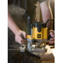 Фрезер мережевий DeWALT, 1100 Вт, 8000-24000 об/хв, цанга 8 мм, максимальний діаметр фрези - 36 мм, вага 3.1 кг, валіза TSTAK