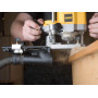 Фрезер мережевий DeWALT, 1100 Вт, 8000-24000 об/хв, цанга 8 мм, максимальний діаметр фрези - 36 мм, вага 3.1 кг, валіза TSTAK