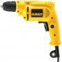 Дриль мережевий DeWALT, безударний, 550 Вт, 7.9 Нм, 0-2800 об/хв, патрон 10 мм швидкозатискний, кількість швидкостей - 1, вага 1.34 кг
