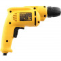 Дриль мережевий DeWALT, безударний, 550 Вт, 7.9 Нм, 0-2800 об/хв, патрон 10 мм швидкозатискний, кількість швидкостей - 1, вага 1.34 кг