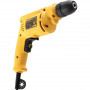 Дриль мережевий DeWALT, безударний, 550 Вт, 7.9 Нм, 0-2800 об/хв, патрон 10 мм швидкозатискний, кількість швидкостей - 1, вага 1.34 кг