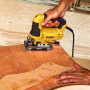 Пила лобзикова мережева DeWALT, 650 Вт, 500-3200 ход/хв, максимальна глибина пропилу (дерево) - 85 мм, вага 2.4 кг
