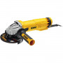 Шліфмашина кутова мережева DeWALT, 1400 Вт, d = 125 мм, 11500 об/хв, вага 1.85 кг