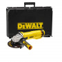 Шліфмашина кутова мережева DeWALT, 1400 Вт, d = 125 мм, 11500 об/хв, вага 1.85 кг, валіза