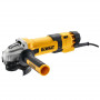 Шліфмашина кутова мережева DeWALT, 1500 Вт, d = 125 мм, 2800-10000 об/хв, вага 2.5 кг