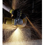 Шліфмашина кутова мережева DeWALT, 2400 Вт, d = 230 мм, 6500 об/хв, вага 6.6 кг