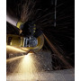 Шліфмашина кутова мережева DeWALT, 2400 Вт, d = 230 мм, 6500 об/хв, вага 6.6 кг