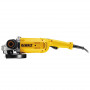 Шліфмашина кутова мережева DeWALT, 2200 Вт, d = 230 мм, 6600 об/хв, вага 5.2 кг