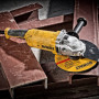 Шліфмашина кутова мережева DeWALT, 2200 Вт, d = 230 мм, 6600 об/хв, вага 5.2 кг