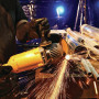 Шліфмашина кутова мережева DeWALT, 2600 Вт, d = 230 мм, 6500 об/хв, вага 5.4 кг