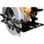 Пила дискова ручна мережева DeWALT, 1350 Вт, діаметр диска 184 х 16 мм, 5500 об/хв, вага 3.66 кг