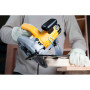 Пила дискова ручна мережева DeWALT, 1350 Вт, діаметр диска 184 х 16 мм, 5500 об/хв, вага 3.66 кг