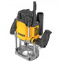 Фрезер мережевий DeWALT, 2300 Вт, 9000-22000 об/хв, цанговий патрон 12 мм, максимальний діаметр фрези 50 мм, хід каретки фрезера 80 мм, вага 6.1 кг, валіза TSTAK