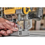 Фрезер мережевий DeWALT, 2300 Вт, 9000-22000 об/хв, цанговий патрон 12 мм, максимальний діаметр фрези 50 мм, хід каретки фрезера 80 мм, вага 6.1 кг, валіза TSTAK