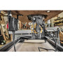 Фрезер мережевий DeWALT, 2300 Вт, 9000-22000 об/хв, цанговий патрон 12 мм, максимальний діаметр фрези 50 мм, хід каретки фрезера 80 мм, пульт дистанційного керування, вага 6.1 кг, валіза TSTAK