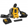 Пилосос акумуляторний DeWALT, 18 В XR Li-ion, безщітковий, HEPA Filter, довжина шланга 1 м, вага 1.65 кг, 1 акумулятор 2 А/год, ЗП та валіза TSTAK