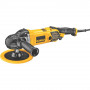 Полірувальна машина мережева DeWALT, 1250 Вт, 0-600 / 0-3500 об/хв, вага 3.0 кг
