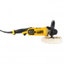 Полірувальна машина мережева DeWALT, 1250 Вт, 0-600 / 0-3500 об/хв, вага 3.0 кг