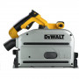 Пила дискова занурювальна ручна мережева DeWALT, 1300 Вт, діаметр диска 165 х 20 мм, 1750-4200 об/хв, вага 5.0 кг, валіза TSTAK