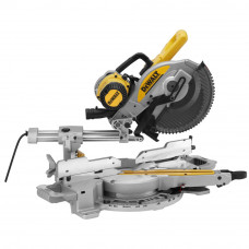 Пила торцювальна мережева DeWALT, 1675 Вт, діаметр диска 250 х 30 мм, 4000 об/хв, XPS, вага 22 кг