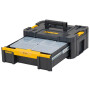 Ящик інструментальний DeWALT TSTAK ™ III, 440 х 314 мм, з 6 витягуваними чашками для приладдя