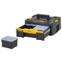 Ящик інструментальний DeWALT TSTAK ™ III, 440 х 314 мм, з 6 витягуваними чашками для приладдя