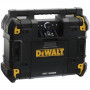 Зарядний пристрій - радіоприймач DAB+, FM, AUX DeWALT Tstak, технологія Bluetooth, IP54, 10.8 В, 18 В, 54 В, час зарядки 60 хв, вага 6 кг