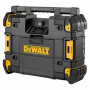 Зарядний пристрій - радіоприймач DAB+, FM, AUX DeWALT Tstak, технологія Bluetooth, IP54, 10.8 В, 18 В, 54 В, час зарядки 60 хв, вага 6 кг