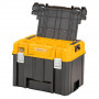 Ящик TSTAK 2.0 DeWALT, 440 х 330 х 300 мм, збільшеної місткості і органайзером