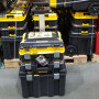 Комплект ящиків TSTAK 2.0 DeWALT, ящик+органайзер+ящик-візок