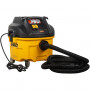 Пилосос мережевий промисловий DeWALT, 1400 Вт, довжина шланга 4.6 м, діаметр шлангу 32 мм, об'єм пилозбірника 30 л / з рідиною 17.5 л., вага 9.5 кг