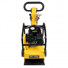 Вібраційна плита реверсна ENERSOL  EPC-135RL,  Loncin G200F, 4.84 кВт / 6,5 к.с., об'єм двигуна 196 см.куб, глибина ущільнення 450 мм, вага 135 кг