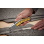 Ніж STANLEY "FATMAX EXO RETRACTABLE KNIFE" з висувним трапецевидним лезом, L = 190мм, з магнітним утримувачем леза і вбудованим контейнером для зберігання запасних лез.