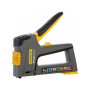 Степлер STANLEY "LIGHT DUTY/HEAVYDUTY/CABLE/BRADS TR75 FATMAX® 6 В 1" тип кріплення: скоби тип A, G, H: 6-14мм, скоба типу 7: 12-14 мм, цвяхи типу J: 15 мм, шпильки типу 9: 15 мм.