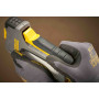 Степлер STANLEY "LIGHT DUTY/HEAVYDUTY/CABLE/BRADS TR75 FATMAX® 6 В 1" тип кріплення: скоби тип A, G, H: 6-14мм, скоба типу 7: 12-14 мм, цвяхи типу J: 15 мм, шпильки типу 9: 15 мм.