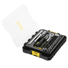 Набір торцевих головок 1/4 FATMAX® Maxi Drive, шестигранних, 48 предметів STANLEY
